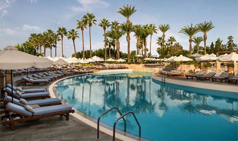 Elysium Hotel Chypre piscine