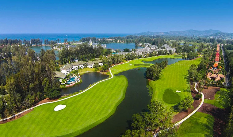 Phuket Banyan Tree terrain de golf Phuket Banyan Tree terrain de golf