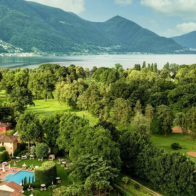 Giardino Ascona avec terrain de golf