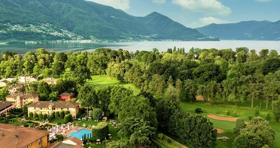 Giardino Ascona avec terrain de golf