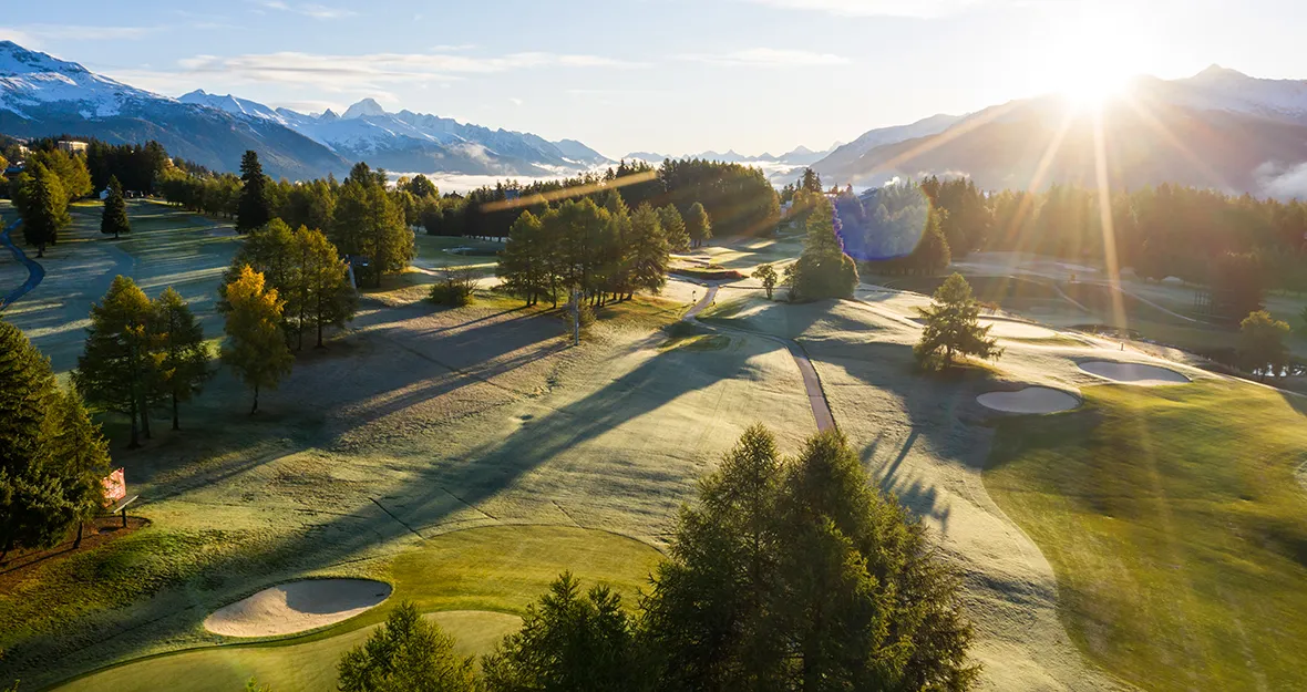 Terrain de golf Crans-Montana