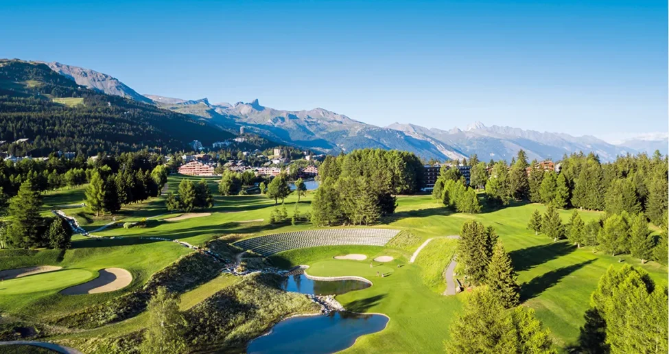 Terrain de golf Crans-sur-Sierre