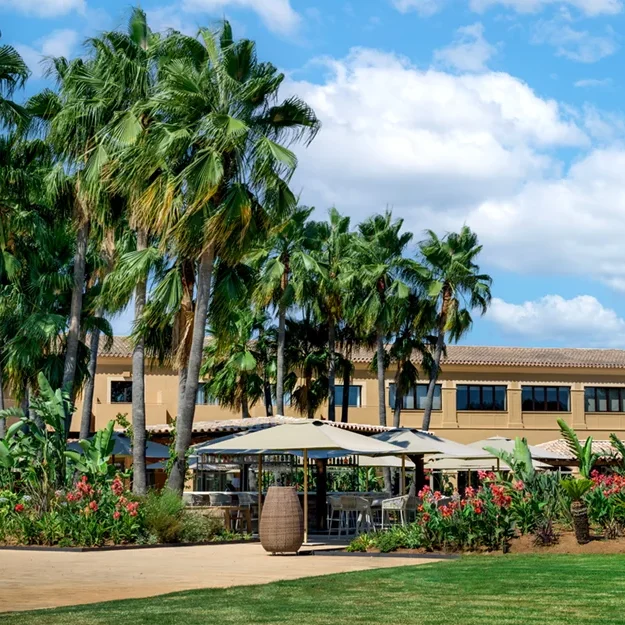 Hacienda Son Antem vue jardin