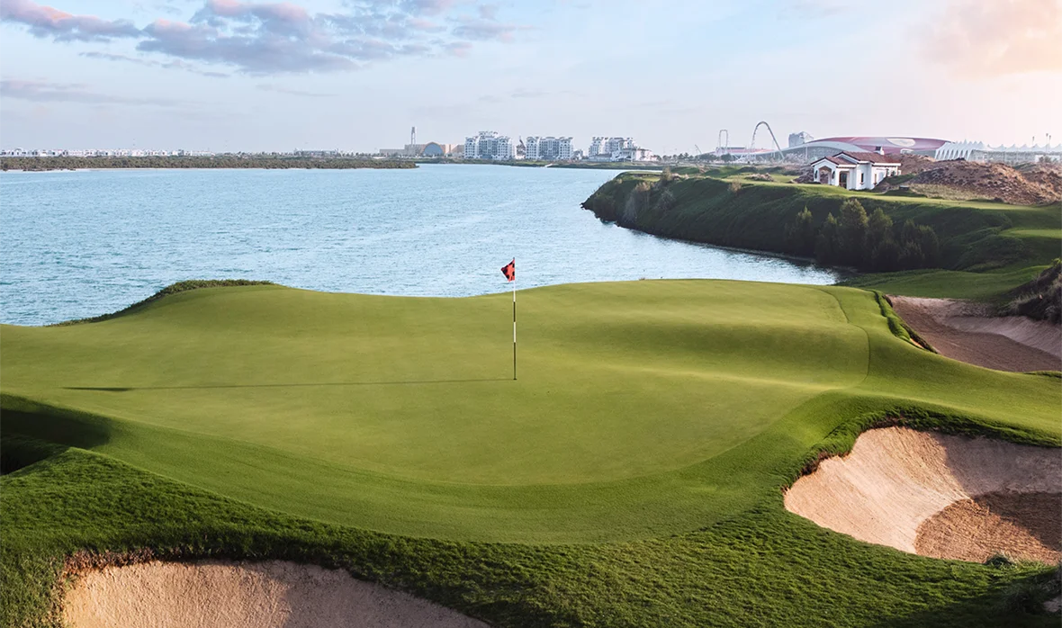 Hilton Yas Island terrain de golf Hilton Yas Island terrain de golf