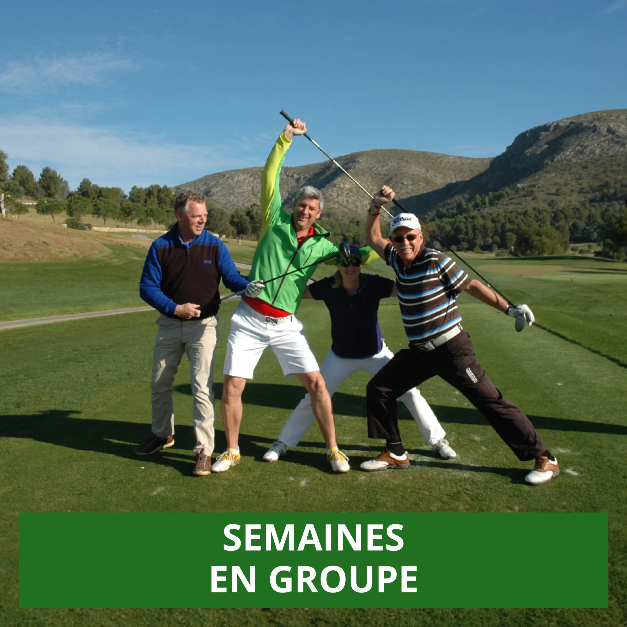 Types de voyages - Semaines en groupe