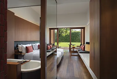 Anantara Chiang Mai chambre deluxe vue jardin